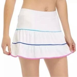 Lilly Pulitzer Peachy Skort Resort White!  Medium!  NWOT!